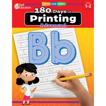 Shell Education 180 Days of Printing: Advanced Printed Book1