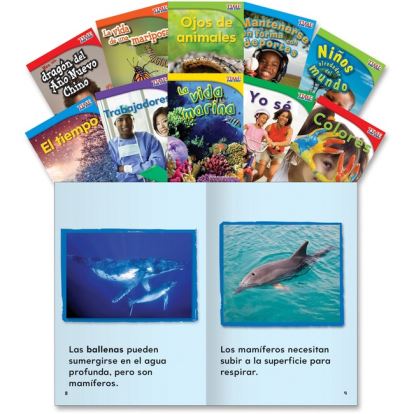 Shell Education TFK 1st-grade Spanish 10-Book Set 2 Printed Book1