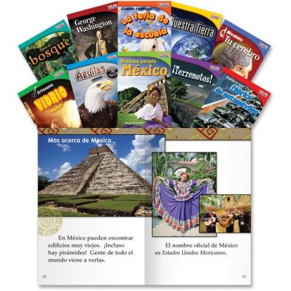 Shell Education TFK 1st-grade Spanish 10-Book Set 1 Printed Book1
