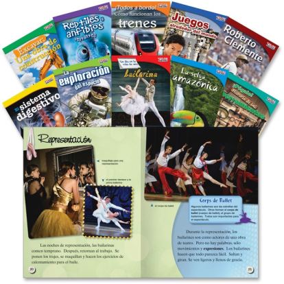 Shell Education TFK 3rd-grade Spanish 10-Book Set 2 Printed Book1