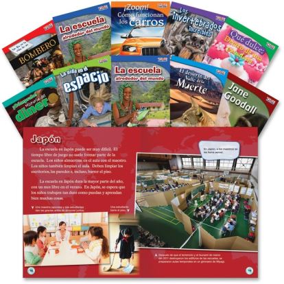 Shell Education TFK Fluent Spanish 3rd-Grade Book Set 3 Printed Book1
