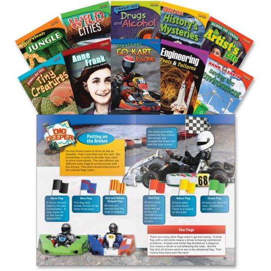 Shell Education TFK Advanced 4th-Grade 10-Book Set 3 Printed Book1