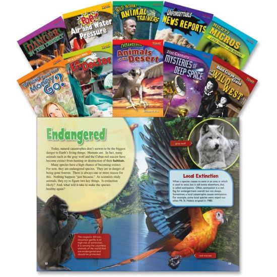 Shell Education TFK Challenging 5th-Grade Book Set 2 Printed Book1