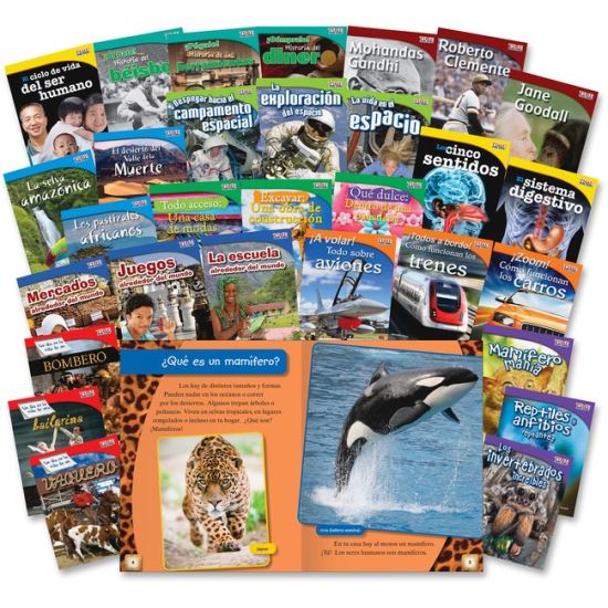 Shell Education TFK Spanish 3rd-grade 30-Book Set Printed Book1