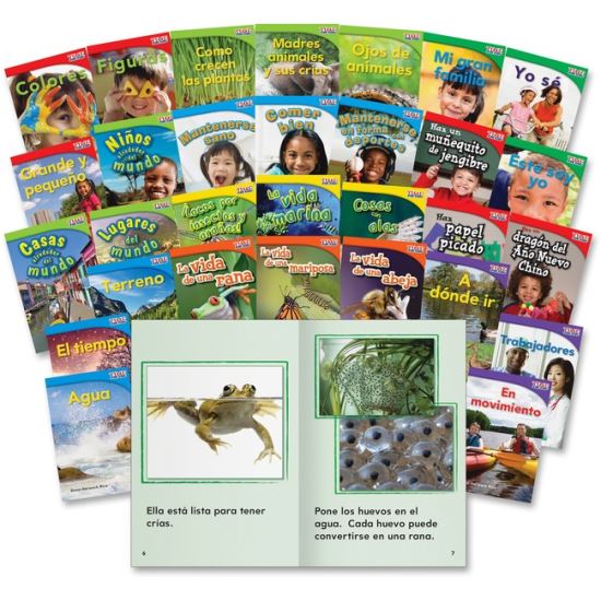 Shell Education TFK Spanish 1st-grade 30-Book Set Printed Book1