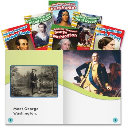 Shell Education Education Amazing Americans Book Set Printed Book1