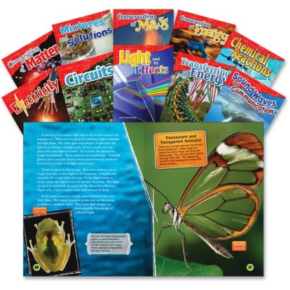 Shell Education Let's Explore Physical Science Grades 4-5 Book Set Printed Book1