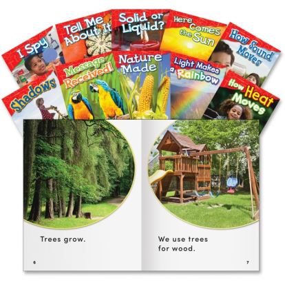 Shell Education Let's Explore Physical Science Grades K-1 Book Set Printed Book1