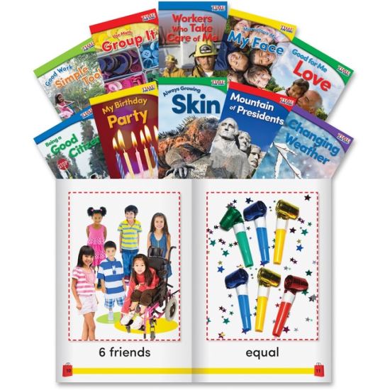 Shell Education Grade K Time for Kids Book Set 3 Printed Book1