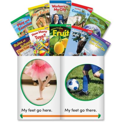 Shell Education Grade K Time for Kids Book Set 2 Printed Book1