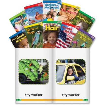 Shell Education Grade K Time for Kids Book Set 1 Printed Book1