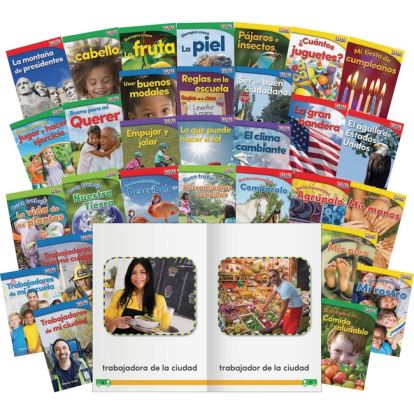 Shell Education TIME For Kids Informational Text Grade K Readers 30-Book Spanish Set Printed Book1