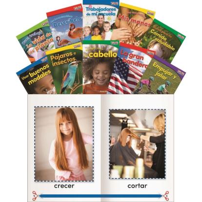 Shell Education TIME For Kids Informational Text Grade K Readers Set 1 10-Book Spanish Set Printed Book1