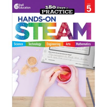 Shell Education 180 Days: Hands-On STEAM: Grade 5 Printed Book1