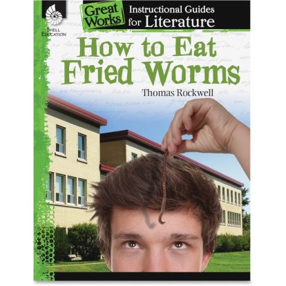 Shell Education How To Eat Fried Worms Instructional Guide Printed Book by Thomas Rockwell1