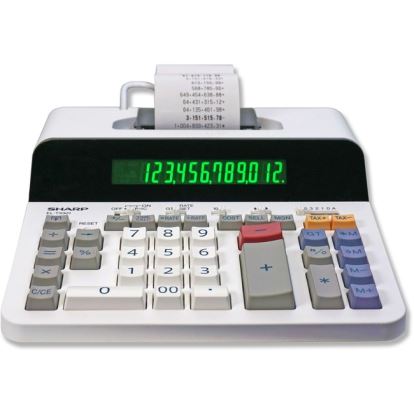 Sharp 12 Digit Thermal Printing Calculator1
