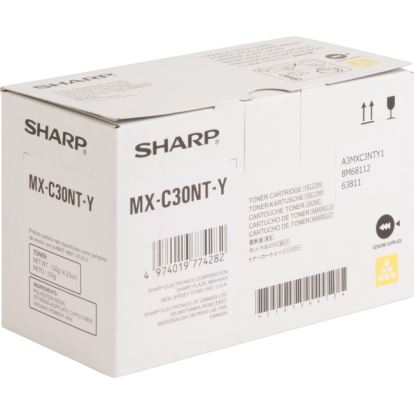 Sharp Original Standard Yield Laser Toner Cartridge - Yellow - 1 Each1