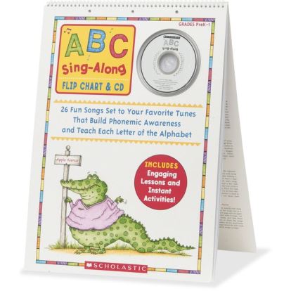 Scholastic ABC Sing-Along Flip Chart & CD1