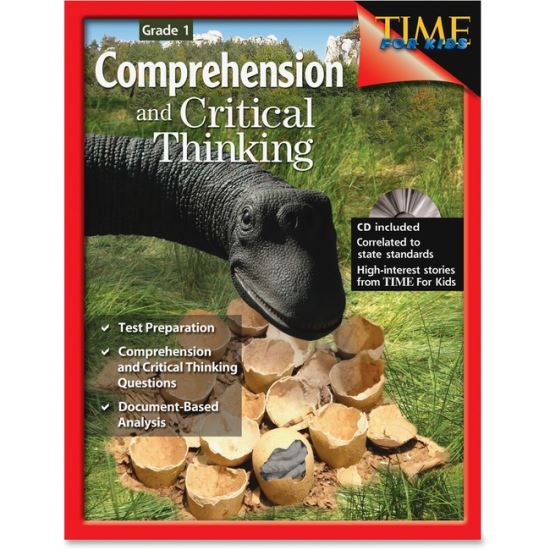 Shell Education Grade 1 Comprehension/Critical Thinking Book Printed/Electronic Book1