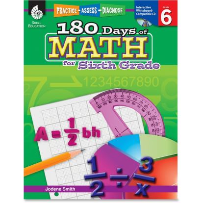 Shell Education Education 18 Days of Math for 6th Grade Book Printed/Electronic Book by Jodene Smith1