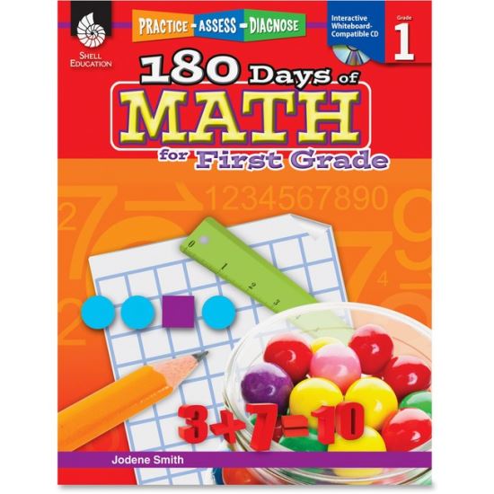 Shell Education Education 18 Days of Math for 1st Grade Book Printed/Electronic Book by Jodene Smith1