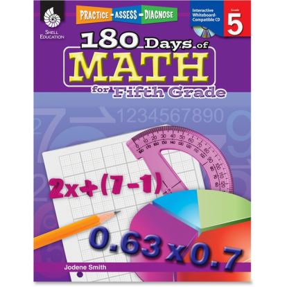 Shell Education Education 18 Days of Math for 5th Grade Book Printed/Electronic Book by Jodene Smith1