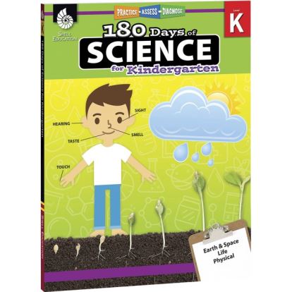 Shell Education 180 Days of Science Resource Book Printed Book1