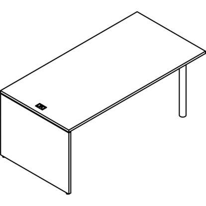 Groupe Lacasse Morpheo Collection Rectangular Table1