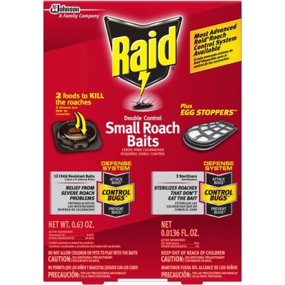 Raid Double Control Small Roach Baits1