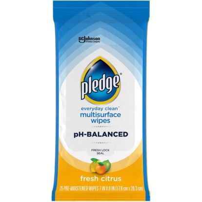 Pledge PH Balanced Multisurface Cleaner Wipes1