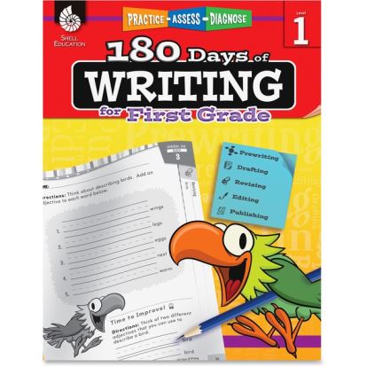 Shell Education 1st Grade 180 Days of Writing Book Printed Book1