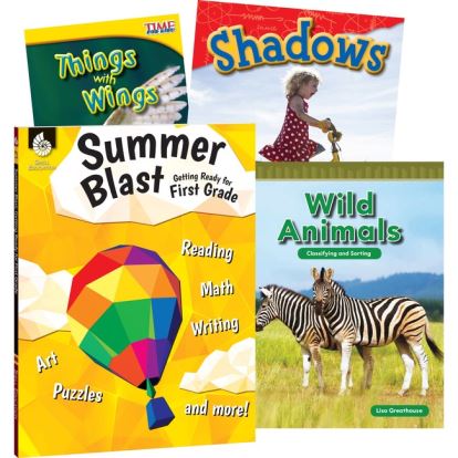 Shell Education Learn-At-Home Grade 1 Summer STEM Bundle Set Printed Book by Jodene Smith1
