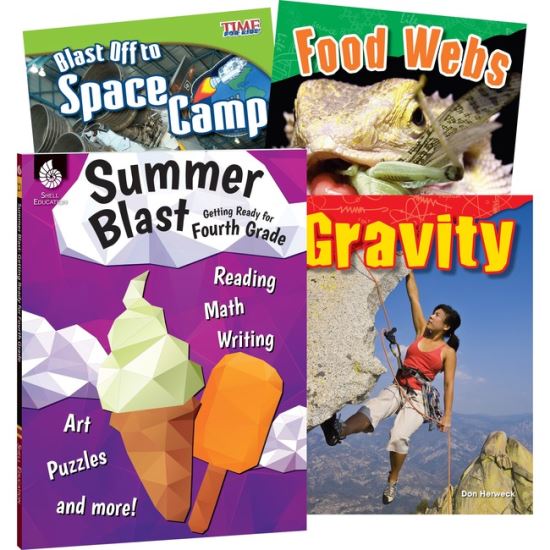 Shell Education Learn-At-Home Summer Science Set Printed Book1