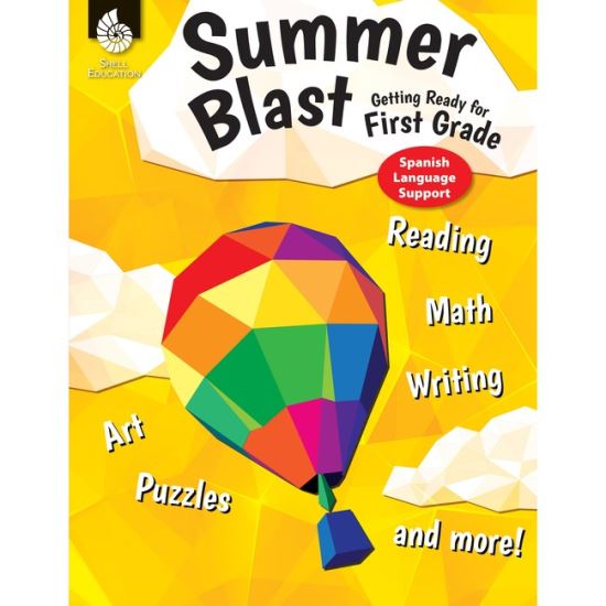 Shell Education Summer Blast Spanish Workbook Printed Book1