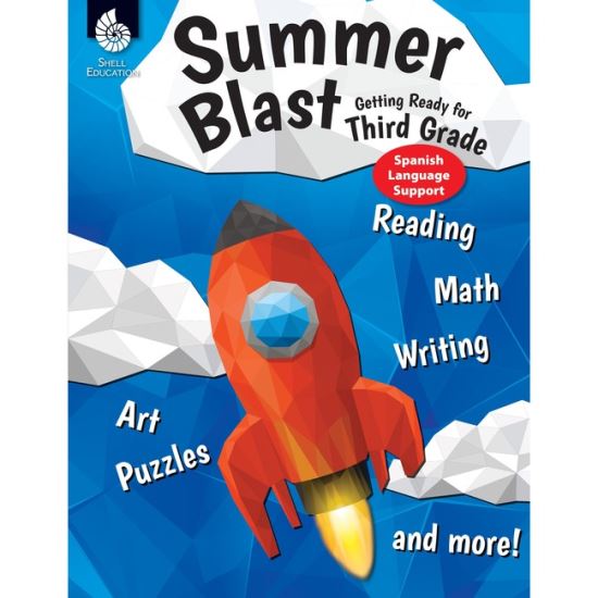 Shell Education Summer Blast Spanish Workbook Printed Book1