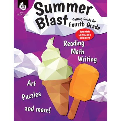 Shell Education Summer Blast Spanish Workbook Printed Book1