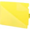 End Tab Poly Out Guides, Two-Pocket Style, 1/3-Cut End Tab, Out, 8.5 x 11, Yellow, 50/Box1