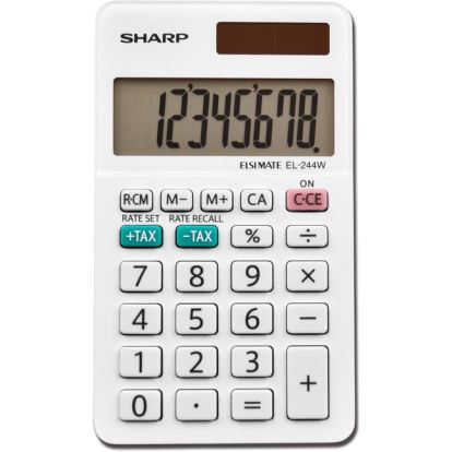 Sharp EL-244WB 8 Digit Professional Pocket Calculator1
