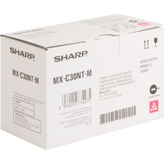 Sharp Original High Yield Laser Toner Cartridge - Magenta - 1 Each1