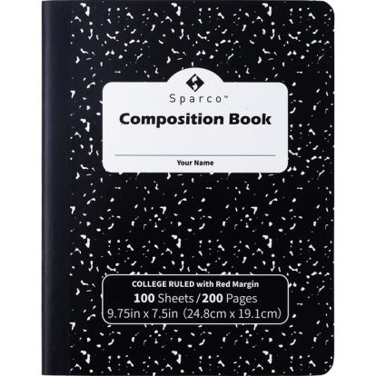 Sparco College Ruled Composition Notebook1