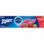 Double Zipper Storage Bags, 1 gal, 1.75 mil, 9.6" x 12.1", Clear, 228/Carton1
