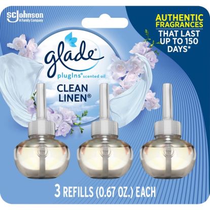 Glade Plug-In Warmers Linen Air Refill1