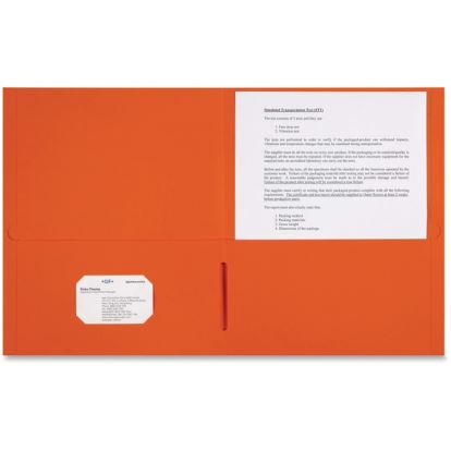 Sparco Letter Pocket Folder1