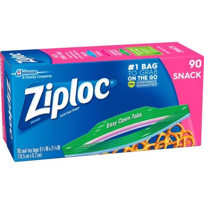 Ziploc&reg; Snack Size Storage Bags1