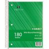 Sparco Quality Wirebound Wide Ruled Notebooks2