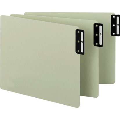 Smead 100% Recycled Filing Guides with Vertical Extra-Wide Blank Tab1