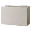 TUFF Extra Capacity Hanging File Folders w/ Easy Slide Tab, 4" Expansion, Legal, Steel Gray,18/Box2