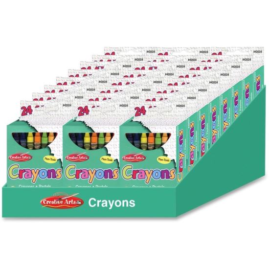 CLI Creative Arts Crayons Display1