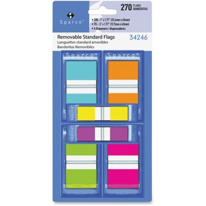 Sparco Assorted Pop-Up Flags Combo Pack1