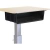 Lorell Sit-to-Stand School Desk Large Book Box1